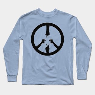 Peace Brothers and Sisters Long Sleeve T-Shirt